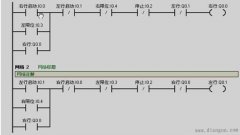 PLC控制交流电机正反转的编程