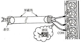 变频器模拟量控制线布线方法图解