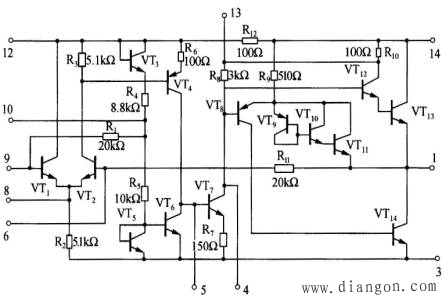 LA4102集成功放电路工作原理