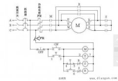 电机星三角启动接线图电路图解