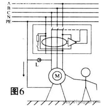 漏电保护器的错误接线种类及其后果分析