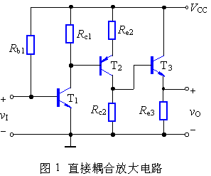 直接耦合多级放大电路的零点漂移
