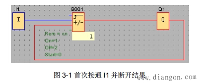 LOGO! 如何通过增/减计数器实现单按钮启停功能？