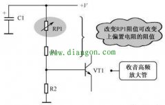 三极管偏置电路中可变电阻电路分析