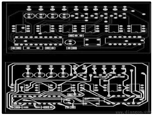 测量三极管管脚和类型电路设计