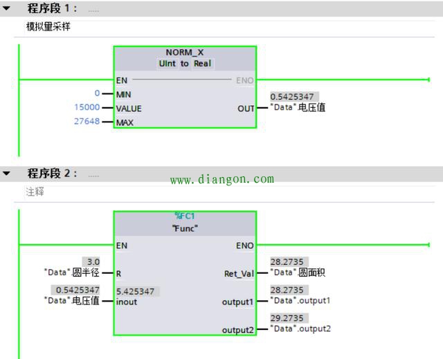 西门子PLC FC和FB用法讲解 西门子PLC FC和FB用法讲解