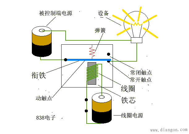 继电器接线图