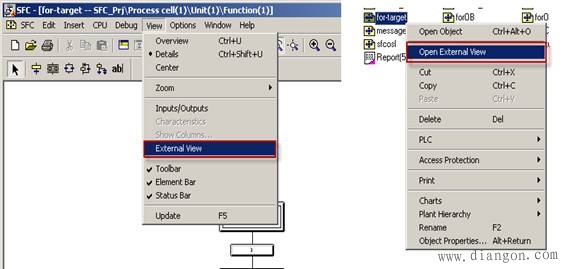如何通过程序控制SFC chart切换到自动模式？