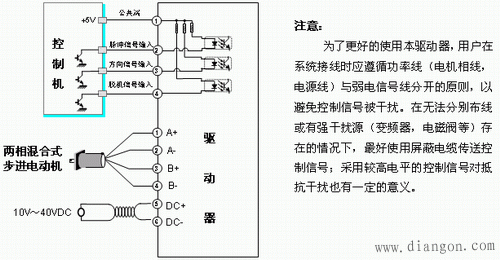 步进电机接线图