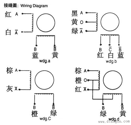 步进电机接线图