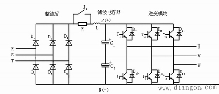 变频器输出缺相检测