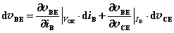 BJT的H参数及小信号模型 BJT的H参数及小信号模型