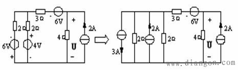 电压源与电流源的转换 电压源与电流源的转换