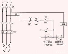 水池水泵自动抽水控制电路，简单实用，电工电子实践，不要错过！