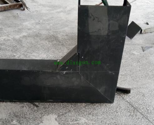 桥架弯头三通弯头90度弯头制作图