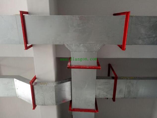 桥架弯头三通弯头90度弯头制作图