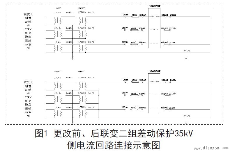 电流互感器二次回路两点接地引起的继电保护保护误动作