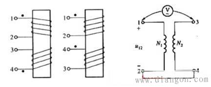 三相变压器极性判断