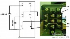 万能转换开关接线图