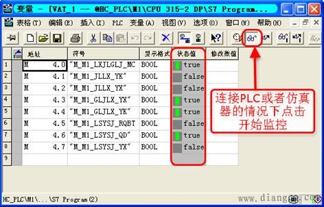 Step7变量表的使用