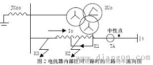 零序电流互感器接线图
