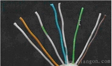 电脑网线水晶头接法图解 电脑网线水晶头接法图解