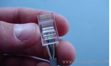 电脑网线水晶头接法图解 电脑网线水晶头接法图解
