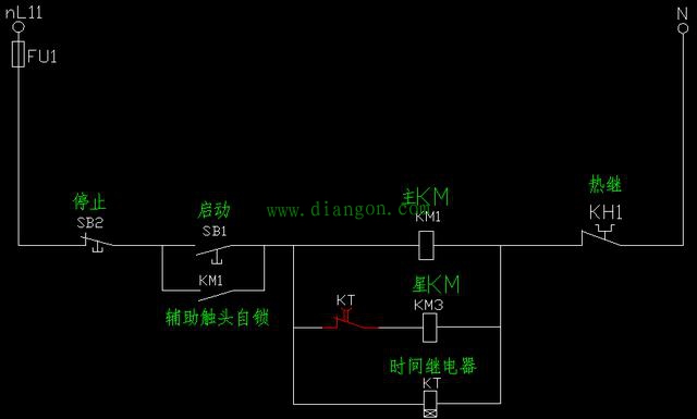 手把手教你画三相异步电动机控制电路图 手把手教你画三相异步电动机控制电路图