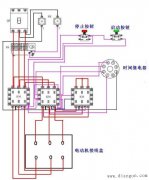 电机星三角启动电路的工作过程