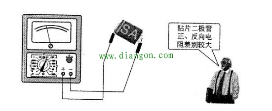 贴片二极管的检测技巧图解 贴片二极管的检测技巧图解