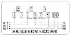三相电度表如何接线？三相电度表接线方法图解