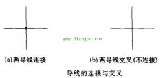 电路图中元器件之间连接线的表示方法