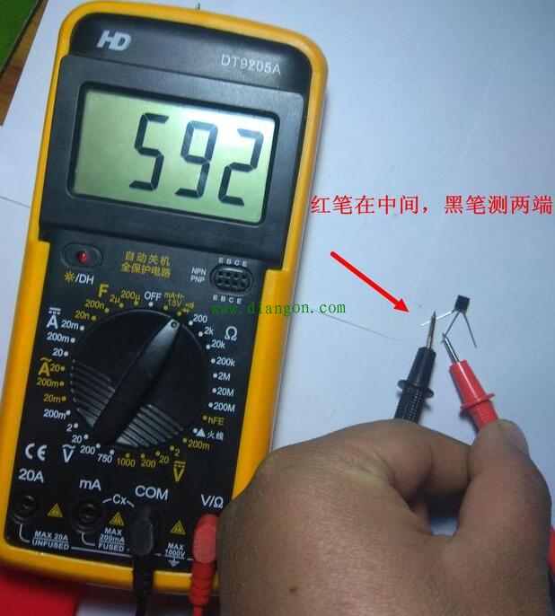 万用表测三极管好坏方法图解 看完秒懂