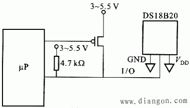 一线制数字温度传感器DS18820及其应用 一线制数字温度传感器DS18820及其应用
