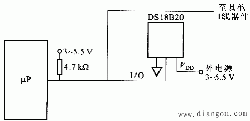 一线制数字温度传感器DS18820及其应用 一线制数字温度传感器DS18820及其应用