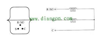 全封闭式压缩机的内外接线方式图解 全封闭式压缩机的内外接线方式图解