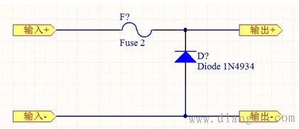 直流电防接反电路 直流电防接反电路