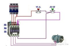 继电器连接交流接触器