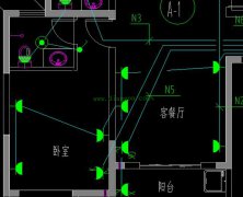 识读建筑电气图纸平面图 这些图例符号都不知道怎么识读？
