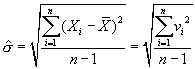 测量数据的随机误差估计