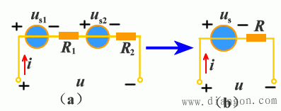 电压源、电流源的串联和并联