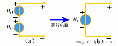 电压源、电流源的串联和并联