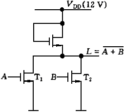 NMOS基本逻辑电路原理图解 NMOS基本逻辑电路原理图解