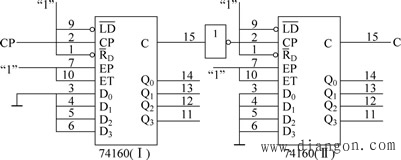 同步任意进制计数器N<M的情况 同步任意进制计数器N<M的情况