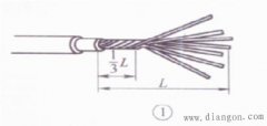 多股铜芯电线接法图解