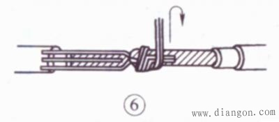 多股铜芯电线接法图解