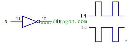 集成反相器内部电路原理