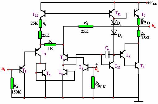 LM384的原理电路