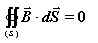 磁通定理（磁场中的高斯定理）