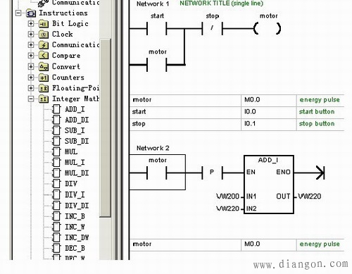 西门子STEP7程序的编写